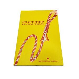 Craftstrip Braiding Projects 1999 BSA Boy Scout Craft Skills Lanyards Guide